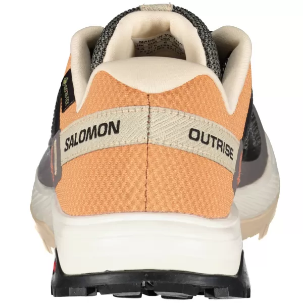  Damenschuhe SALOMON OUTRISE GORE-TEX L47219100 MAGNET/SCHWARZ/KORALLENGOLD 