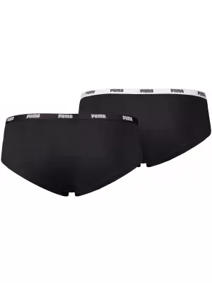 Damenhöschen PUMA WOMEN HIPSTER 2P PACK 90785203 SCHWARZ