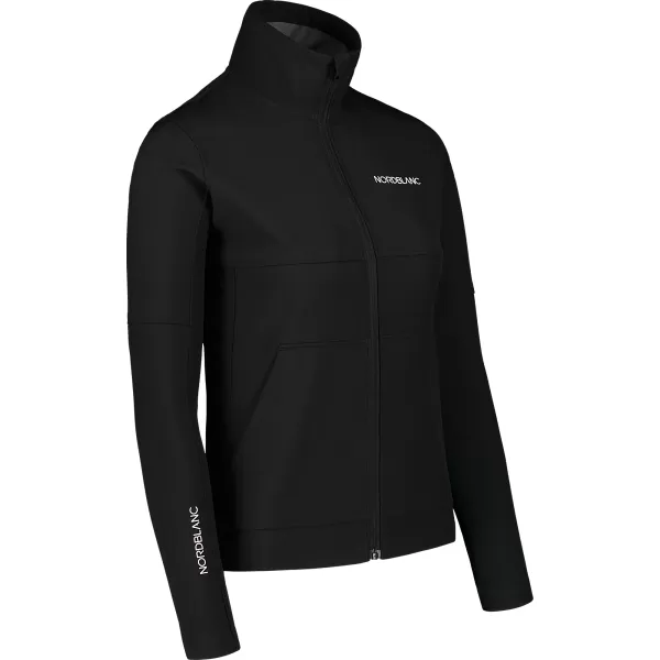  Softshelljacke für Damen NORDBLANC FJORD NBSSL7657 SCHWARZ 