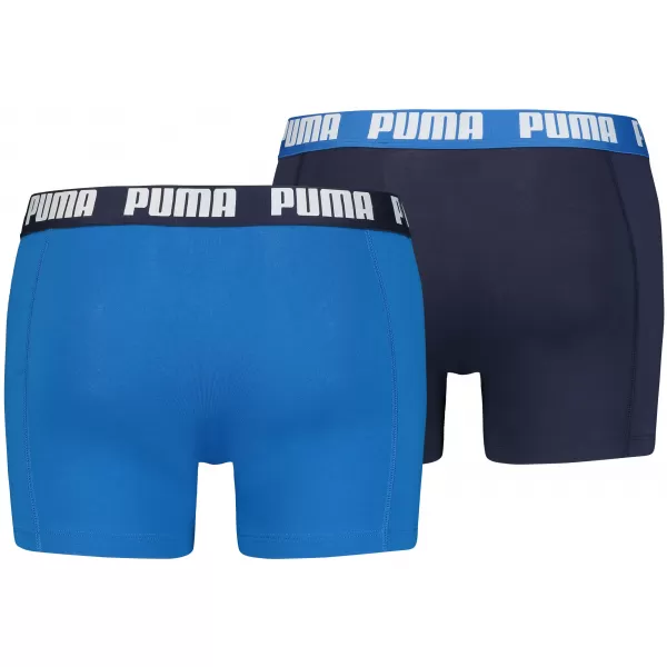  Herren-Boxershorts PUMA BASIC BOXER 2P 88886960 ECHTES BLAU 
