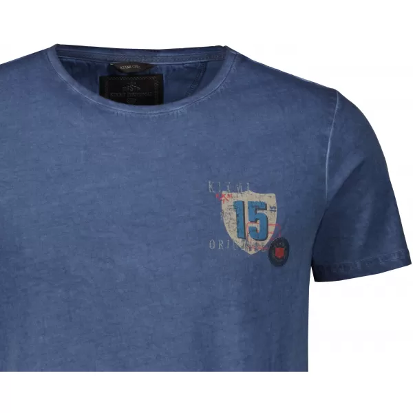  Herren-T-Shirt KIXMI PHIL DUNKELBLAU 