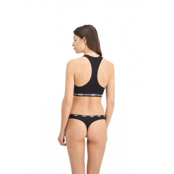  Damenhöschen PUMA STRING 3P PACK 90759002 SCHWARZ 