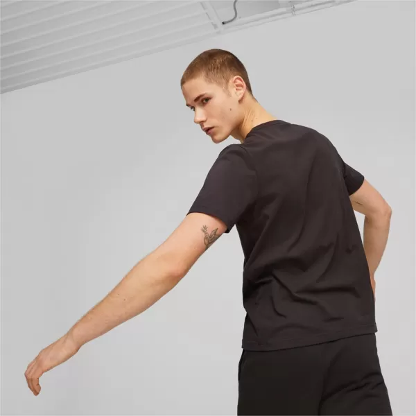  Herren-T-Shirt PUMA BMW MMS ESS LOGO TEE 538148-01 SCHWARZ 