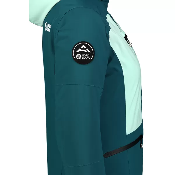  Damen-Skijacke NORDBLANC SNOW-SQUALL NBWJL7753 DUNKELGRÜN 