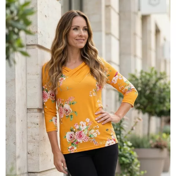  Damen-T-Shirt KIXMI PALA SENF 
