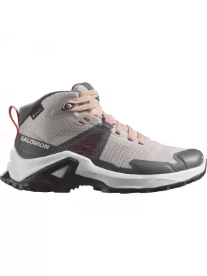 Kinderschuhe SALOMON X RAISE MID GORE-TEX L47071500 ROSENASCHE/PFIRSICHBEIGE/TEEROSE