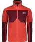 Fleece-Sweatshirt für Damen NORDBLANC PENINSULA NBSFL7654 ROTE KORALLE
