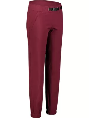 Softshellhose für Damen NORDBLANC ELSA NBFPL7733 BURGUND