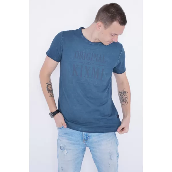  Herren-T-Shirt KIXMI PELTON DUNKELBLAU 