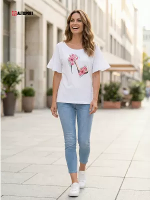 Damen-T-Shirt KIXMI PALIMA WEIß