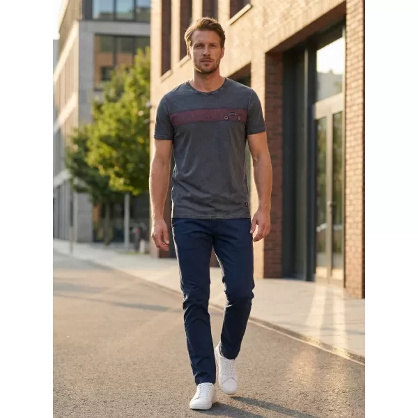  Herren-T-Shirt ALTISPORT ARMAN DUNKELGRAU 