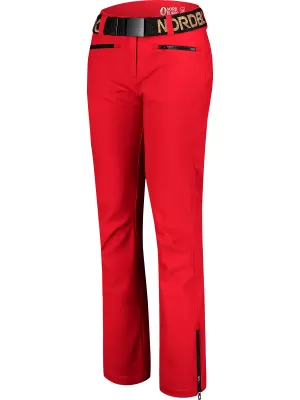Softshell-Skihose für Damen NORDBLANC MELLEABLE NBWPL7728 ROT