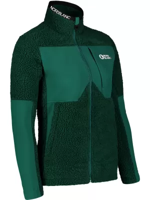 Fleece-Sweatshirt für Damen NORDBLANC PENINSULA NBSFL7654 GRÜN
