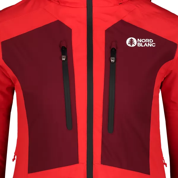  Damen-Skijacke NORDBLANC SNOW-SQUALL NBWJL7753 ROT 