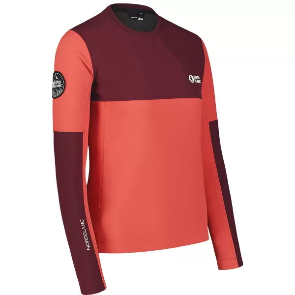  Softshelljacke für Damen NORDBLANC COVE NBSSL7656 ROTE KORALLE 