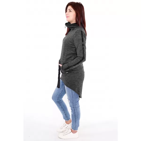  Damen-Sweatshirt ALTISPORT AGNES SCHWARZ 
