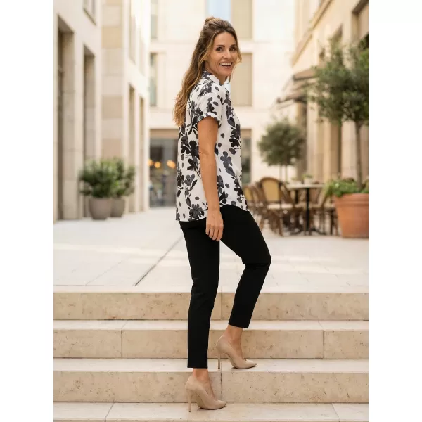  Damenbluse KIXMI PANTHEA WEIß 