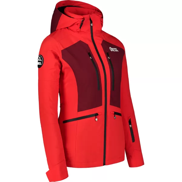  Damen-Skijacke NORDBLANC SNOW-SQUALL NBWJL7753 ROT 