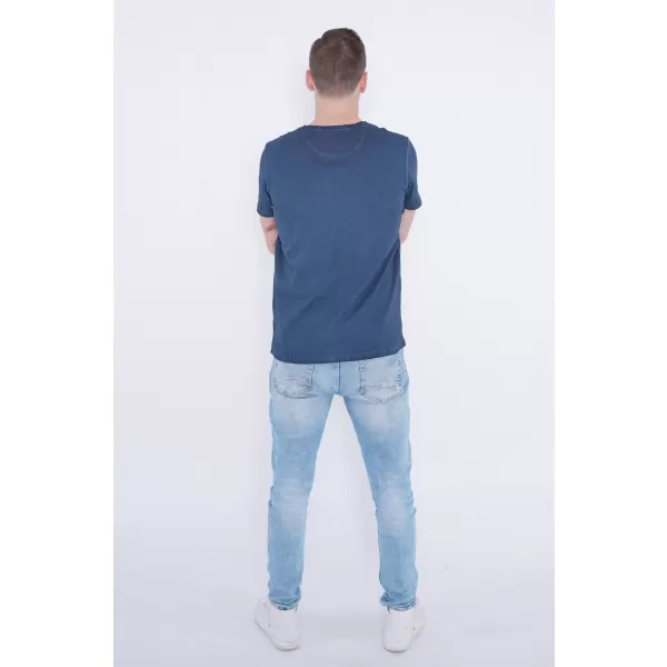  Herren-T-Shirt KIXMI PATRIC DUNKELBLAU 
