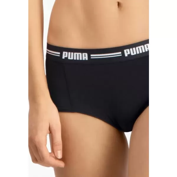  Damenhöschen PUMA WOMEN MINI SHORT 2P PACK 90785303 SCHWARZ 