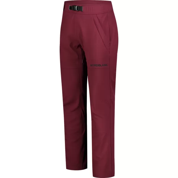  Softshellhose für Herren NORDBLANC ENCAPSULATED NBFPM7731 BURGUND 