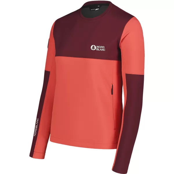  Softshelljacke für Damen NORDBLANC COVE NBSSL7656 ROTE KORALLE 