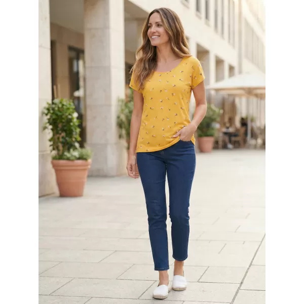  Damen-T-Shirt KIXMI PATSY GELB 