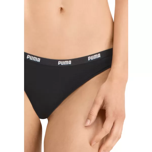  Damenhöschen PUMA STRING 3P PACK 90759002 SCHWARZ 