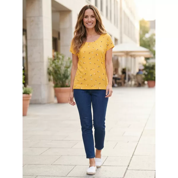  Damen-T-Shirt KIXMI PATSY GELB 
