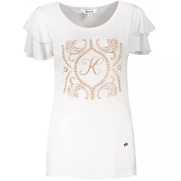  Damen-T-Shirt KIXMI PAMMI WEIß 