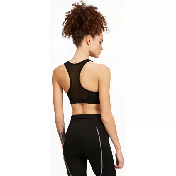  Damen-BH PUMA MID IMPACT 4KEEPS GRAPHIC BRA PM 520306-90 SCHWARZ 