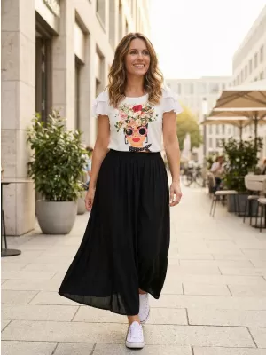 Damen-T-Shirt KIXMI PENNY WEIß