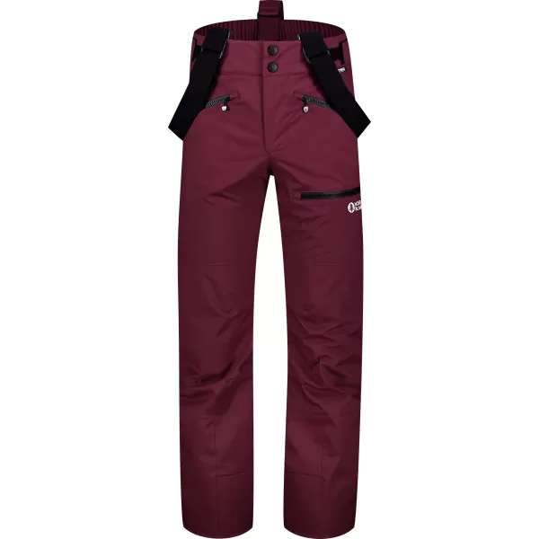  Herren-Skihose NORDBLANC SLALOM NBWP7766 BURGUND 