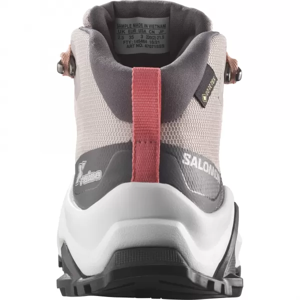  Kinderschuhe SALOMON X RAISE MID GORE-TEX L47071500 ROSENASCHE/PFIRSICHBEIGE/TEEROSE 