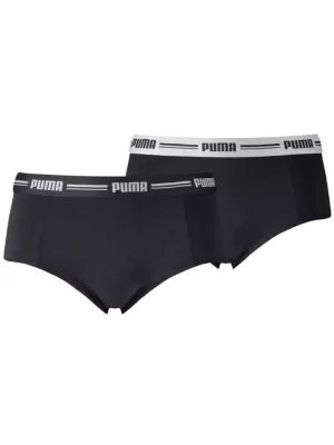 Damenhöschen PUMA WOMEN MINI SHORT 2P PACK 90785303 SCHWARZ
