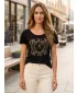 Damen-T-Shirt KIXMI PAMMI SCHWARZ