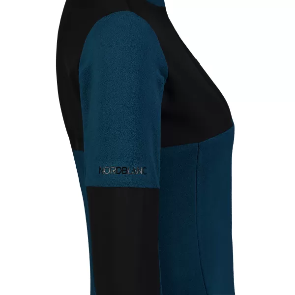  Fleece-Sweatshirt für Damen NORDBLANC SPRYNESS NBSFL7651 BLAU 