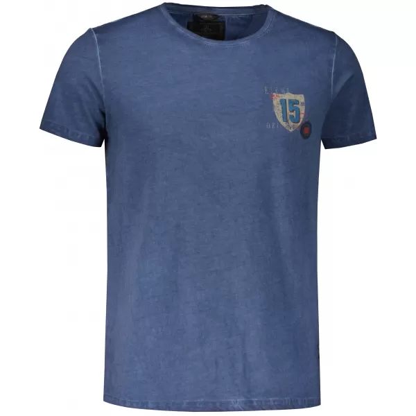  Herren-T-Shirt KIXMI PHIL DUNKELBLAU 