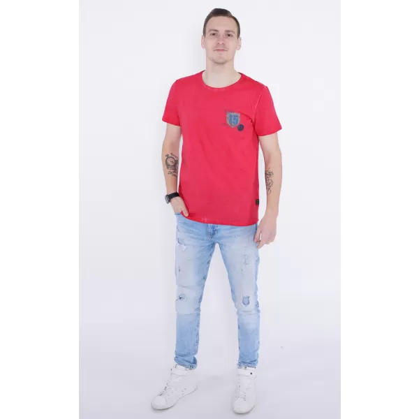  Herren-T-Shirt KIXMI PHIL ROT 