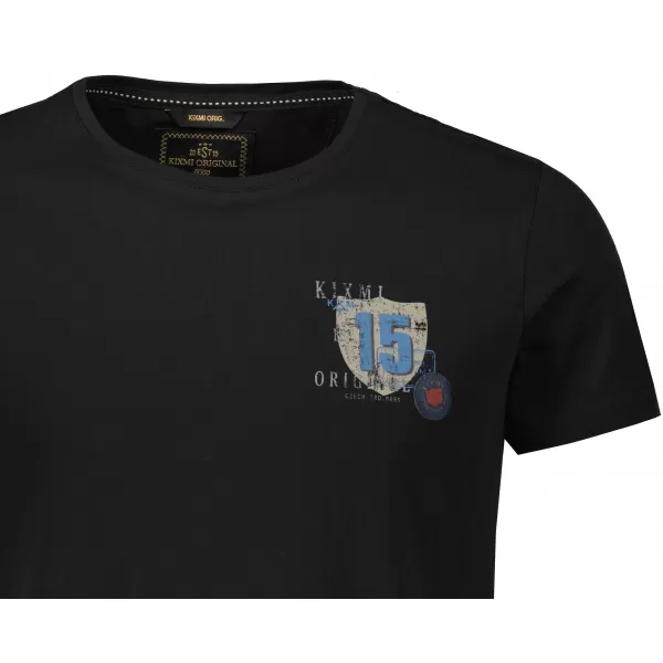  Herren-T-Shirt KIXMI PHIL SCHWARZ 