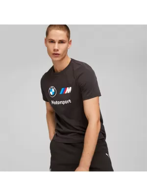 Herren-T-Shirt PUMA BMW MMS ESS LOGO TEE 538148-01 SCHWARZ