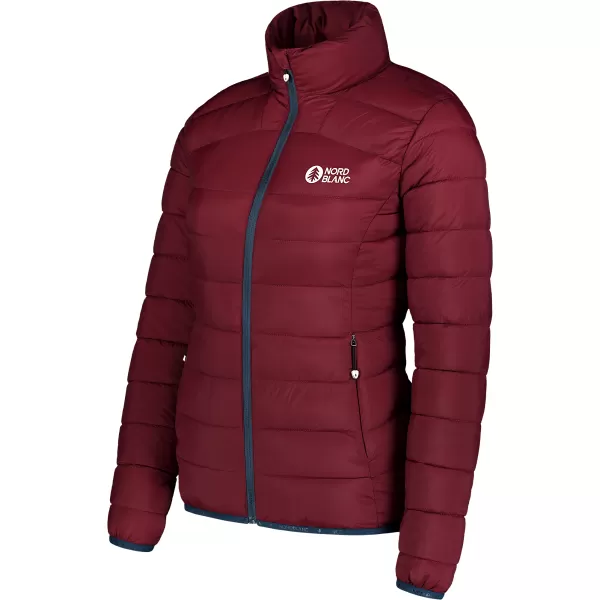  Steppjacke für Damen NORDBLANC SURROUNDINGS NBWJL7719 BURGUND 