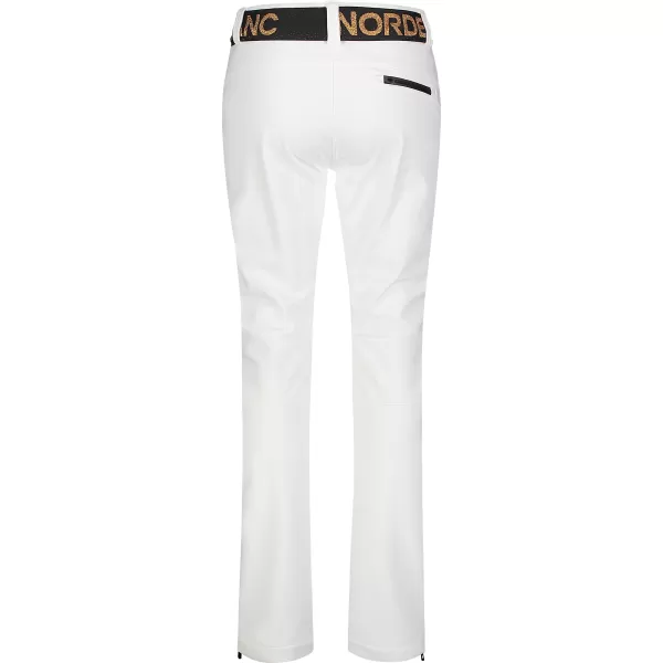  Softshell-Skihose für Damen NORDBLANC MELLEABLE NBWPL7728 WEIß 