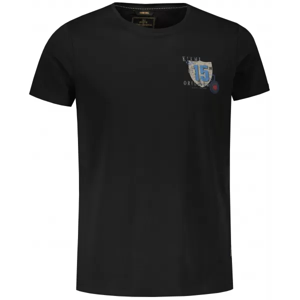  Herren-T-Shirt KIXMI PHIL SCHWARZ 