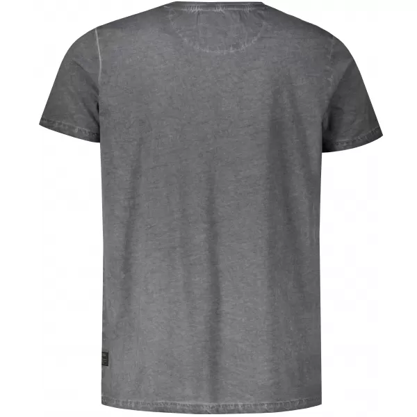  Herren-T-Shirt KIXMI PAUL DUNKELGRAU 