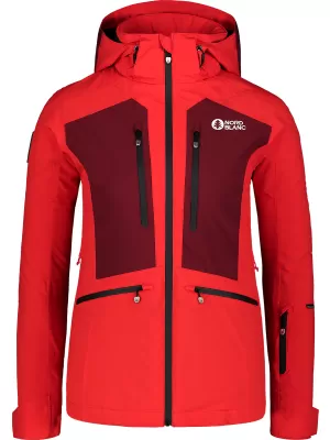 Damen-Skijacke NORDBLANC SNOW-SQUALL NBWJL7753 ROT