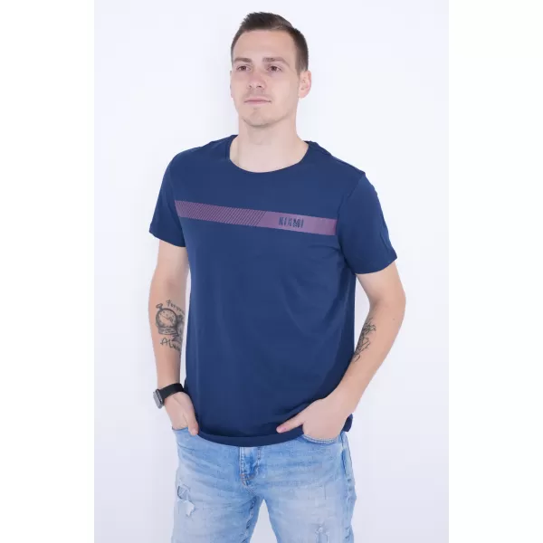  Herren-T-Shirt KIXMI PARKER DUNKELBLAU 
