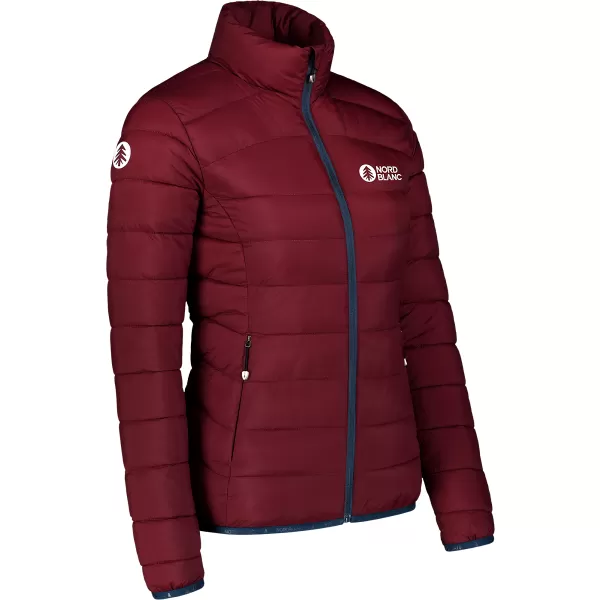 Steppjacke für Damen NORDBLANC SURROUNDINGS NBWJL7719 BURGUND 