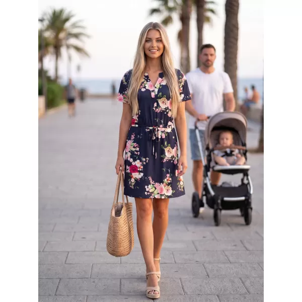  Kleid KIXMI POLLY DUNKELBLAU 