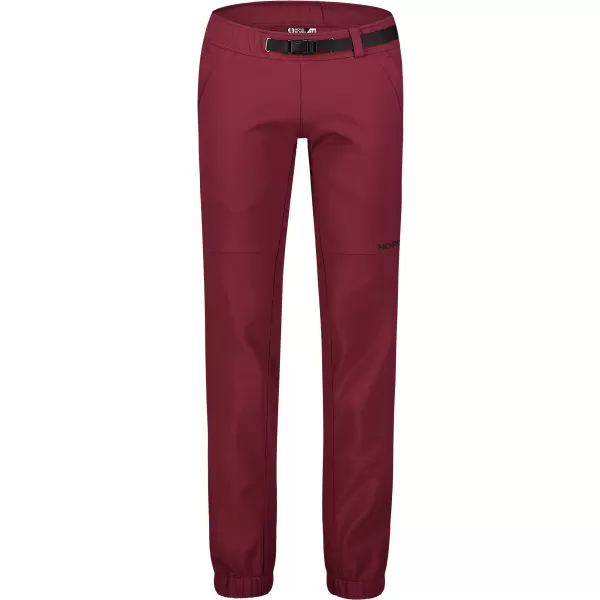  Softshellhose für Damen NORDBLANC ELSA NBFPL7733 BURGUND 